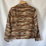 SilkLand pure silk Women's size 6 Animal Print Blazer Photo 7