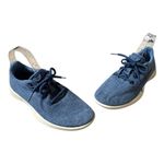 Allbirds Washable Wool Runners Womens Size 8 Blue Low Top Laced Photo 3