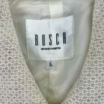 Bosch White Beige Cream Gold Button Luxury Regal Tweed Skirt Suit size 6 / L Photo 6