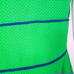 Hutch Anthropologie Navy Piping Green Bowtie Dress, XL Photo 13