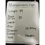 Tart  Top Women SMALL Blue White Printed Roll Tab Sleeve Keyhole Back Modal Blend Photo 6