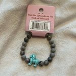 Simply Southern NEW  Conservation Lion Tracking Bracelet - Gray/Blue NWT Photo 1