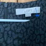 Loft ANN TAYLOR PETITES Charcoal & Black Sleeveless Dress Size 2P Photo 1