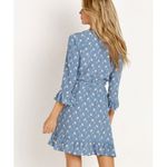 Faithfull the Brand Carmel Marcie Floral Wrap Long Sleeve Mini Dress 4 Photo 1