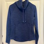 Marmot  Annie Cowl Neck Quilted Pullover Navy Size XS Photo 1