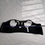 Nike DRI-FIT Black Size M Womens Lined Wireless Front Zip Racer Back Sports Bra Photo 2