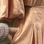 Lost + Wander NWT  Blush Pink Bird Song Midi Dress, Size Medium Photo 5