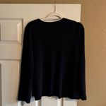 Dana Buchman  Dark Blue Cardigan with Light Trim Photo 2