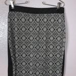 Espresso black Diamond pattern long maxi pencil skirt Size undefined Photo 1