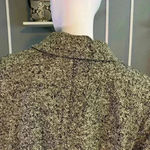 Mark Reed Fashion Women's Wool Coat Jacket White/Black Sz 18W Gray Photo 7