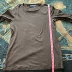 Jones New York Brown Long Sleeve Cotton Shirt Women’s S Classic Minimalist Fall Photo 12