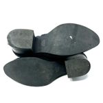 Toms  Size 6.5 Boots Black 2" Heel Side Zip‎ Pointed Toe Leather Suede Workwear Photo 6