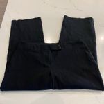 Eileen Fisher Wide Leg Black Pants size Large Photo 2