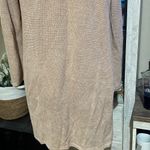 J.Jill Womens Petite Cardigan Light Pink Mesh Knit Linen Blend size Small Photo 5