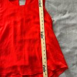 Mine Red Boxy Sleeveless Tank Top Size M Photo 5
