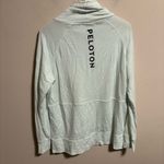 Peloton Seaform Blue Cowlneck Pullover- Size Small Photo 6