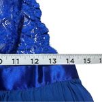 Victoria's Secret Victoria’s Secret Royal Blue Accordion Pleat Nightie Nightgown Sleep Wear Medium Photo 3