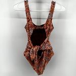 l*space L Balboa One-Piece Swimsuit Padded Cutout Tie Waist Lily of The Valley 4 Photo 6