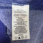 Andrew Marc  Cowl Neck Ribbed Blue Women's Sweater Size Medium 3/4 Sleeve Photo 8