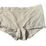 PINK - Victoria's Secret PINK Victoria’s Secret Shortie Soft Grey Football Graphic Womens Size Medium Photo 2