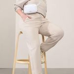 Athleta L Retroterry Mid Rise Jogger Abalone Grey Garment Dye Large Photo 6