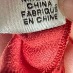 Coach sleeveless crimson eyelet ruffle elastic waist with pockets midi dress Photo 9