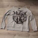 Rock & Republic  Tiger Gray Sweatshirt Size XL Photo 0