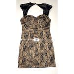 Guess  Claudia Black Lace Sleeveless Sheath Dress 6 Velvet Sexy‎ Party Lacy Photo 8