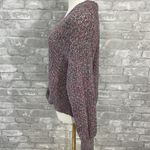 J. Jill Heathered Pink and Green Knit Cardigan Photo 2