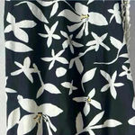 Luukse Tropical‎ Hawaiian Maxi Open Side Tassels Skirt Size Large Black Photo 6