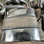 Chloé Authentic Chloe Paddington Mini Bag Beige Metallic Leather Vintage Photo 6