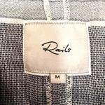 Rails Lily Athens Stripe Tie Front Shirt Women's Medium Blue White Casual Boho Photo 5