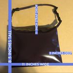 Gucci VINTAGE 1990'S SLIM ZIP SHOULDER BAG AUBERGINE PURPLE MASTERCALF LEATHER Photo 14