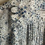 J.Crew x Liberty Scalloped top in Liberty Adelajda Stars Photo 4