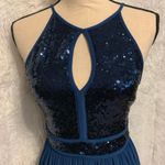 Morgan & Co keyhole jersey sequins Dress Photo 11