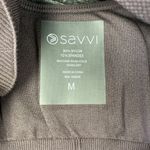 Savvi Brown Ribbed Cropped Sport Athletic Bra Top NEW M Size M Photo 3