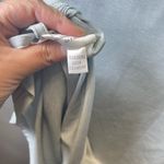 FootJoy  FJ Women's Lisle 1/4 Zip Sleeveless Shirt Top Gray White‎ Jade Size M Photo 6