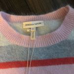 Rebecca Taylor  Luxe Angora Blend Striped Sweater Photo 4