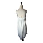 Ariat  Dress Women Medium White Gauze Embroidered Western Brandy Mini‎ Boho Photo 2