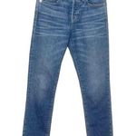 SLVRLAKE Lou Lou Cropped High Rise Slim Leg Jeans Blue Women’s Size 24 Photo 0