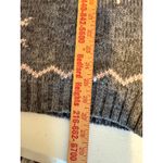Vintage Best American Clothing Co. Gray Pink Wool Blend Snowflake Sweater M Ski Size M Photo 9