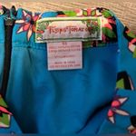 Flying Tomato  Mini Skirt Womens XS Lined Neon Blue Pink Boho Floral Geometric Photo 7