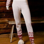 Free People New Cocoa Kisses Sweater Joggers Pants Womens Size XS L Fair Isle Photo 0