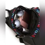 ⚠️ Clearance NWT Letter detailed zipper Backpack, casual with adjustable straps Black Photo 5