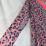 White Birch Neon Multicolor Color Leopard Top Medium Photo 2