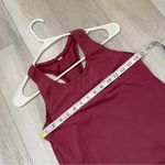 Lululemon Love Tank Top racerback pleated womens Red (size 4) athleisure workout Photo 2