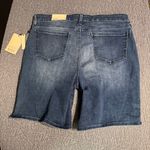 NYDJ Women’s Ella Side Slit Denim Shorts Photo 4