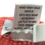 Soft Surroundings Soft Surrounding Wool Mohair Blend Coral Wrap Tie Waist Open Knit Cardigan Large Photo 7