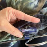 Vintage Green and black velvet tie dye shorts Size XS Photo 2