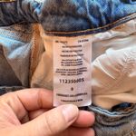 Wrangler ‎ Mid-Rise Vintage Denim Shorts Frayed Hem Light Wash Blue Size 8 Photo 2